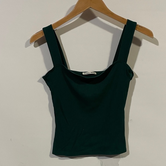 Reformation Tops - Reformation jeans Elegant Green Ribbed Women's Top